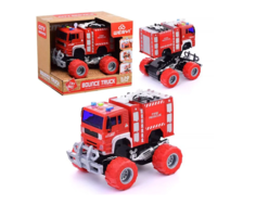 Машина WY553A "Пожарная" 1:20 (свет,звук) на батарейках, в коробке Wen Yi