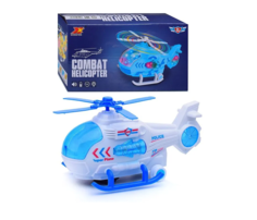 Вертолет 8054 (свет, звук) в коробке Oubaoloon