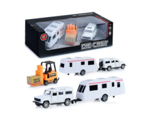 Набор машин XFD1054 (металл.) в коробке Oubaoloon