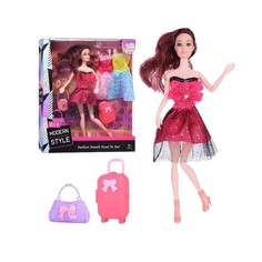 Кукла с аксессуарами DXF11 в коробке Oubaoloon