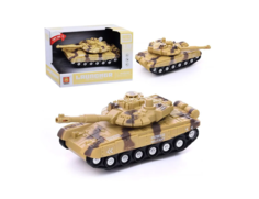 Танк WY741B 1:20 (свет, звук) на батарейках, в коробке Wen Yi