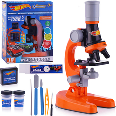 Игрушка опыты ХОТ ВИЛС "iq эксперименты" Микроскоп Hotwheels Играем вместе