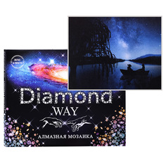 Алмазная мозаика "Ночной заплыв" 40*50 Diamond Way