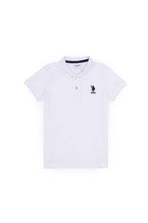 Поло U.S. Polo Assn. белый, 158,164, G083SZ011-000-1570859-TP01IY023_VR013_13_14