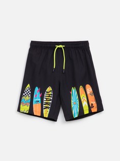 Купальные шорты для мальчиков ACOOLA 20114750017, черный р.158-164