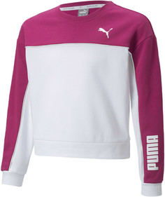 Свитшот детский PUMA Modern Sports Crew G розовый, 104