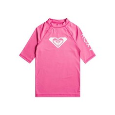 Гидрофутболка детская Roxy WHOLEHEARTED SS G SFSH MKH0 розовый, 164