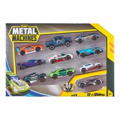 Машинки Zuru Metal Machines 10 шт