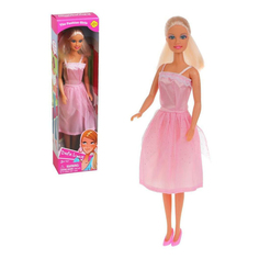 Кукла Наша Игрушка в атласном платье 28 см в ассортименте (модель по наличию)
