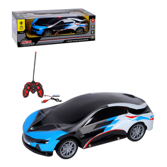 Машинка AutoDrive с 3D подсветкой корпуса и пульта на радиоуправлении 1:14 цвет в асс-е