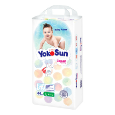 Подгузники-трусики YokoSun L (9-14 кг) 44 шт