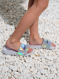 Шлепанцы PlayToday Tween 12321604, серебристый, 37