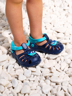 Сандалии PlayToday Newborn-Baby 12319020, тёмно-синий, голубой, 22