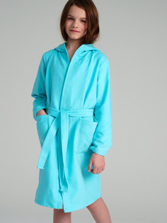 Халат детский PlayToday Tween 12321623, голубой, 134