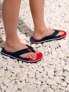 Шлепанцы PlayToday Tween 12311484, тёмно-синий, красный, 37