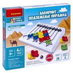 Логическая игра Bondibon "ЛАБИРИНТ. ПОДЗЕМЕЛЬЕ ПИРАМИД"