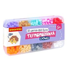 Набор для творчества BONDIBON. Термомозаика бусины 2 (10 цветов, 850 бусин)