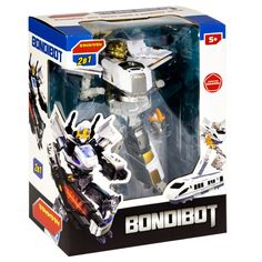 Трансформер 2в1 BONDIBOT Bondibon робот-поезд, цвет коричневый, 27,6х21,3х10,9см