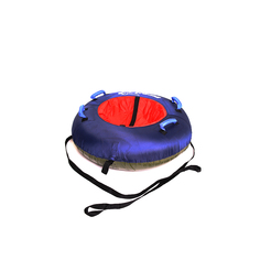 Санки надувные"Тюбинг ЭКСТРИМ" синий,красный + автокамера, диаметр 110 см R Toys