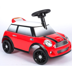 ZW450 Каталка-автомобиль MINI COOPER со звуковыми эффектами, красная