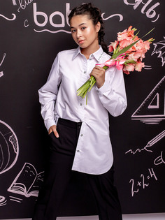 Блузка Анна (006 ш23) Batik белый 134р. Батик