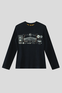 Футболка для мальчиков Choupette, синий 116р.