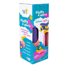 Пластилин Genio Kids Fluffy воздушный 80 г 4 цвета