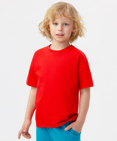 Футболка детская Button Blue 123BBBB12123500 красный, 110