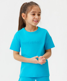 Футболка детская Button Blue 123BBGB12021800 голубой, 152