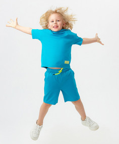 Шорты детские Button Blue 123BBBB54024800 зеленый, 104