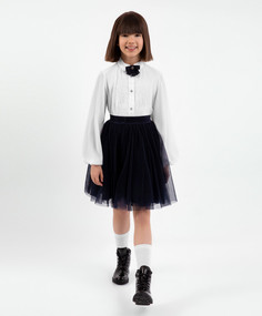 Юбка детская Gulliver 223GSGMC6101 синий, 140