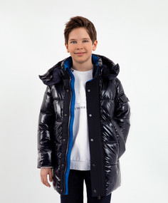 Пальто детское Gulliver 223GSBC4503 синий, 170