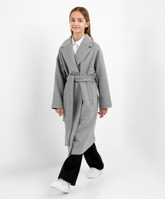 Пальто детское Gulliver 223GSGC4501 серый, 122