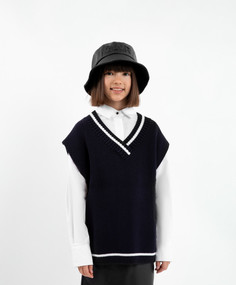 Жилет детский Gulliver 223GSGJC3001 синий, 140