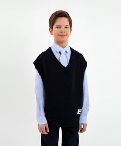 Жилет детский Gulliver 223GSBJC3002 синий, 152