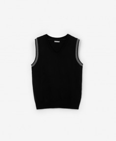 Жилет детский Gulliver 223GSBC3004 черный, 128