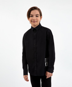 Рубашка детская Gulliver 223GSBJC2309 черный, 170