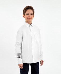 Рубашка детская Gulliver 223GSBJC2311 белый, 170