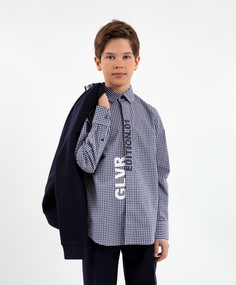 Рубашка детская Gulliver 223GSBJC2316 синий, 158