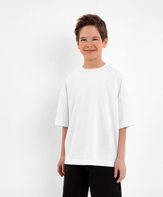 Футболка детская Gulliver 223GSBC1202 белый, 128