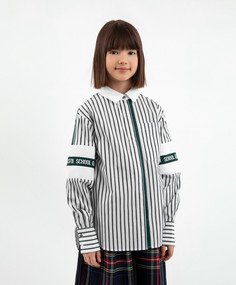 Рубашка детская Gulliver 223GSGC2203 белый, 122