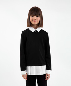 Блузка детская Gulliver 223GSGC1406 черный, 122