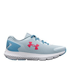Беговые кроссовки under armour ggs charged rogue 3 halogen blue/tonic/shock 4.5/us