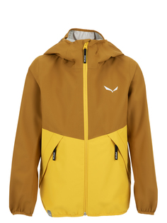 Куртка детская salewa aqua ptx k jkt golden brown 140/height