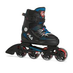 Роликовые коньки fila x-one black/blue/red 29/eu