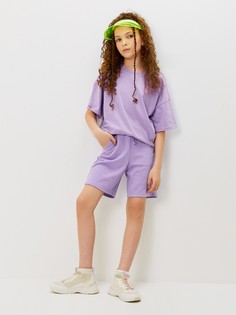 Шорты для девочек ACOOLA р.158, сиреневый