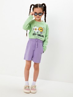 Шорты для девочек ACOOLA р.98, сиреневый