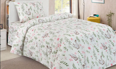 Комплект постельного белья 1,5 спальный, Детский сатин DS-119 Valtery