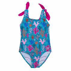 Купальник слитный детский Котофей 07852020-40 цв. бирюзовый р.92