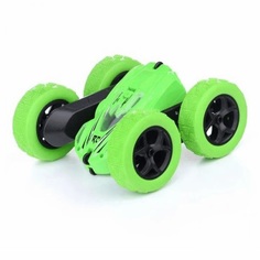 Машинка Stunt Car трюковая на радиоуправлении зеленая No Brand